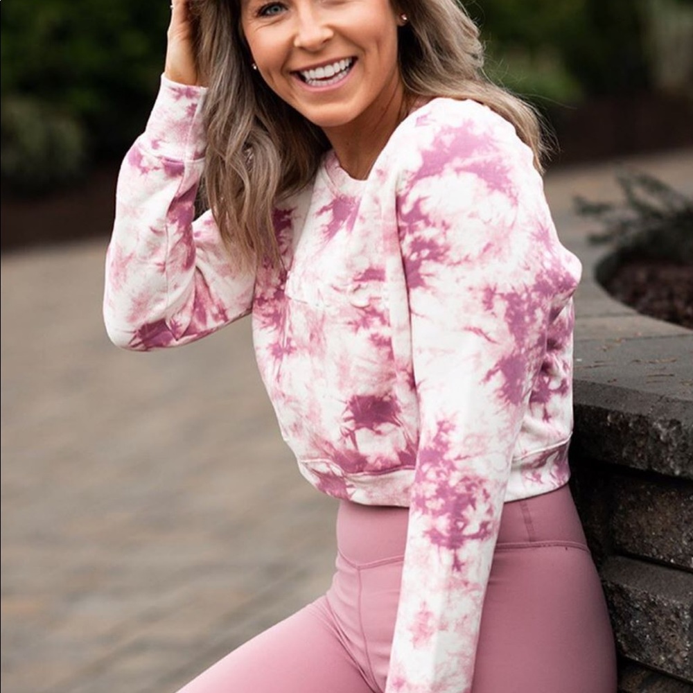 Balance Athletica pink crew neck